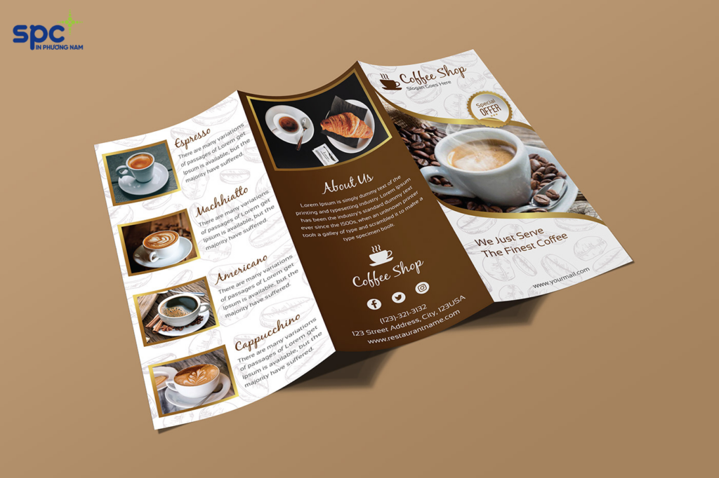 Brochure cà phê giúp thương hiệu, cửa hàng, kinh doanh cafe kết nối với khách hàng hiệu quả hơn Brochure cà phê giúp thương hiệu, cửa hàng, kinh doanh cafe kết nối với khách hàng hiệu quả hơn