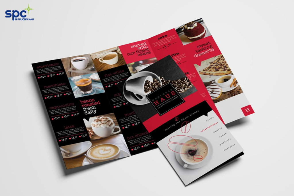 Một brochure đẹp mắt, hấp dẫn sẽ dễ dàng tạo ấn tượng cho cửa hàng kinh doanh cà phê Một brochure đẹp mắt, hấp dẫn sẽ dễ dàng tạo ấn tượng cho cửa hàng kinh doanh cà phê