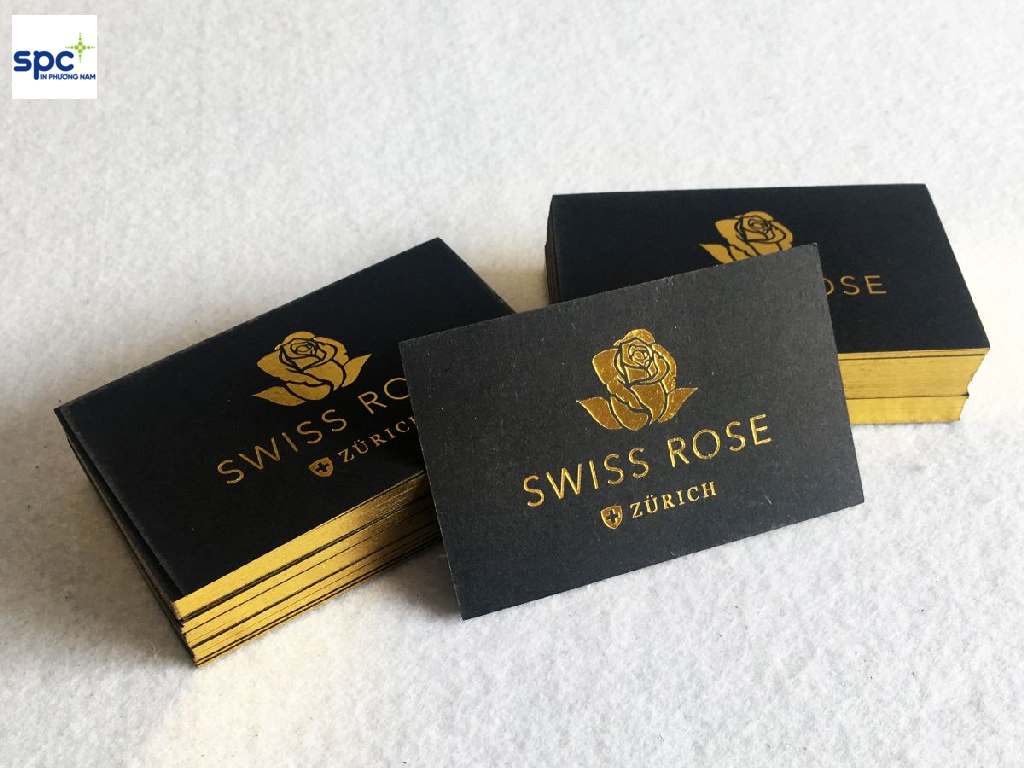 Mẫu name card ép kim