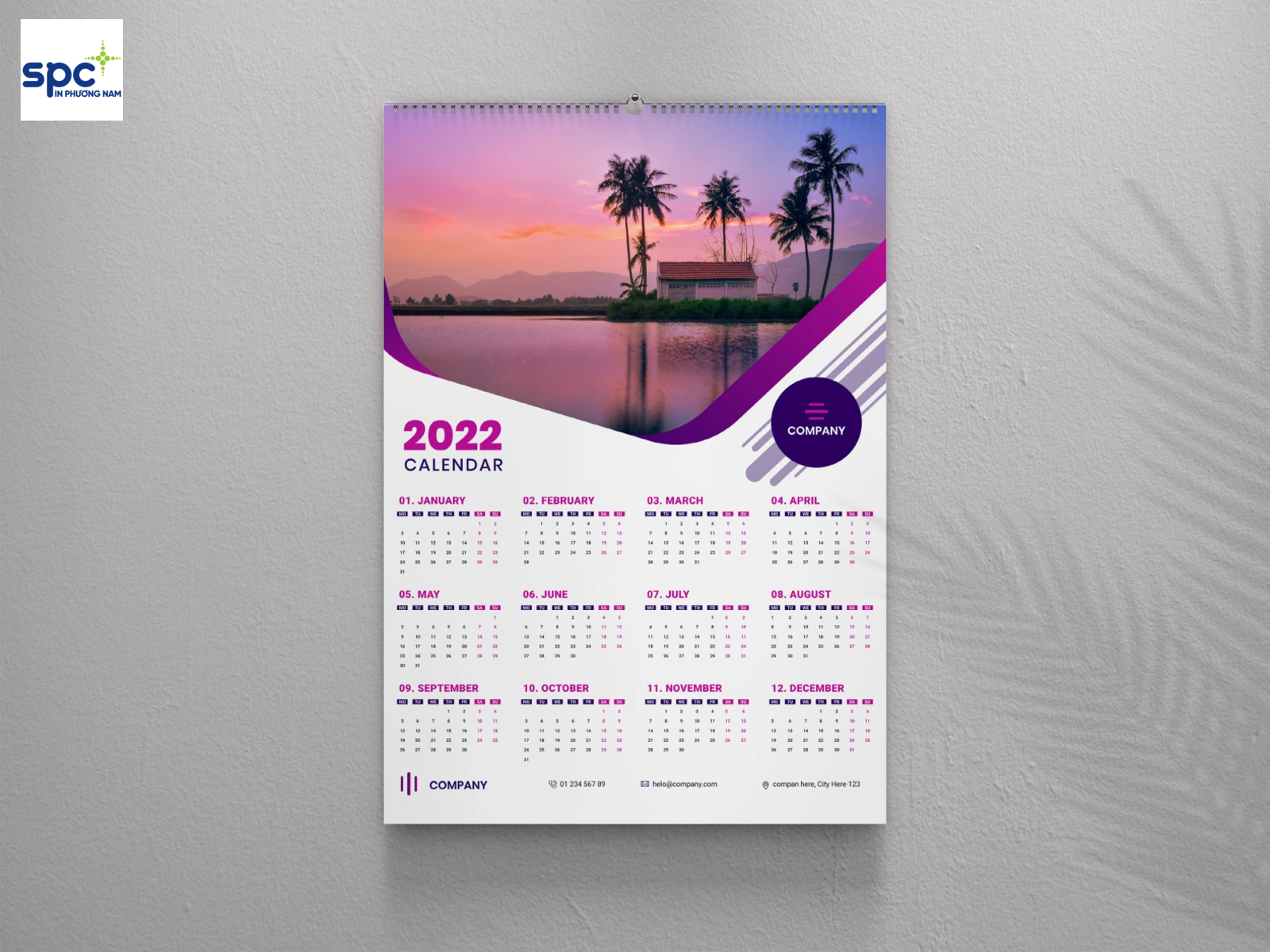 Kích thước phổ biến nhất là 40x60cm
