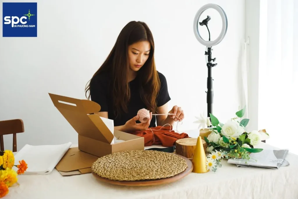 Việc đo và chọn kích thước hộp giấy đựng quần áo có thể được thực hiện dễ dàng