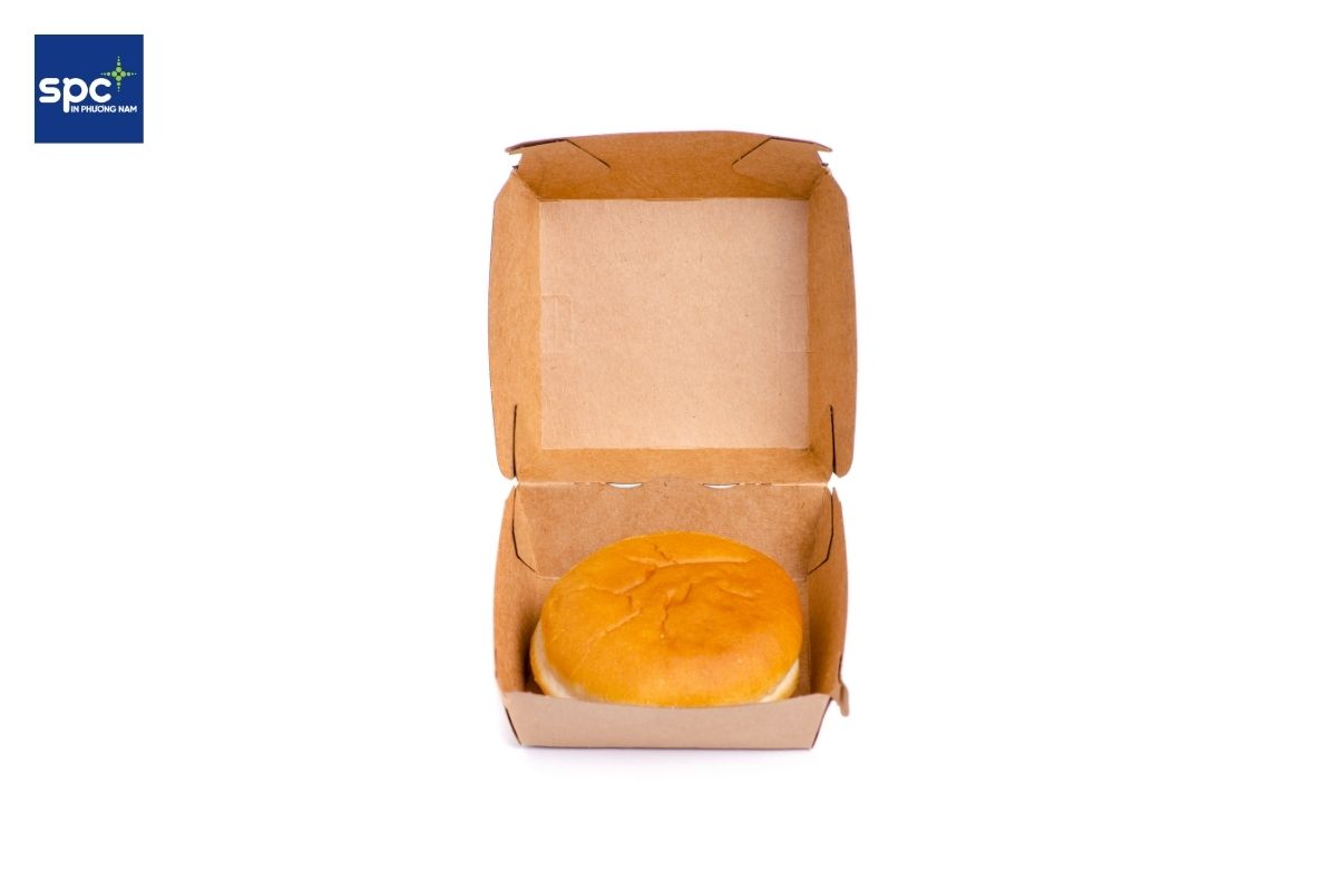 Hộp bánh hamburger trong kinh doanh thức ăn nhanh Hộp bánh hamburger trong kinh doanh thức ăn nhanh