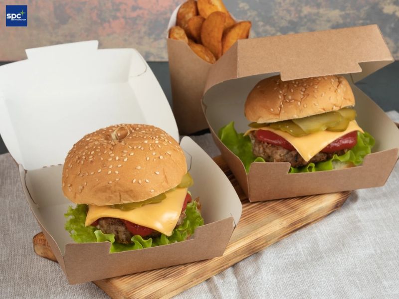 Các loại chất liệu giấy phổ biến để in hộp giấy đựng bánh hamburger Các loại chất liệu giấy phổ biến để in hộp giấy đựng bánh hamburger