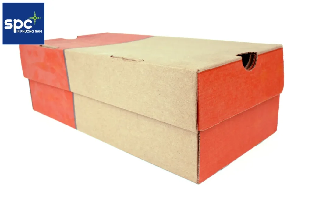 Thiết kế và in ấn trên hộp giấy đựng giày Thiết kế và in ấn trên hộp giấy đựng giày