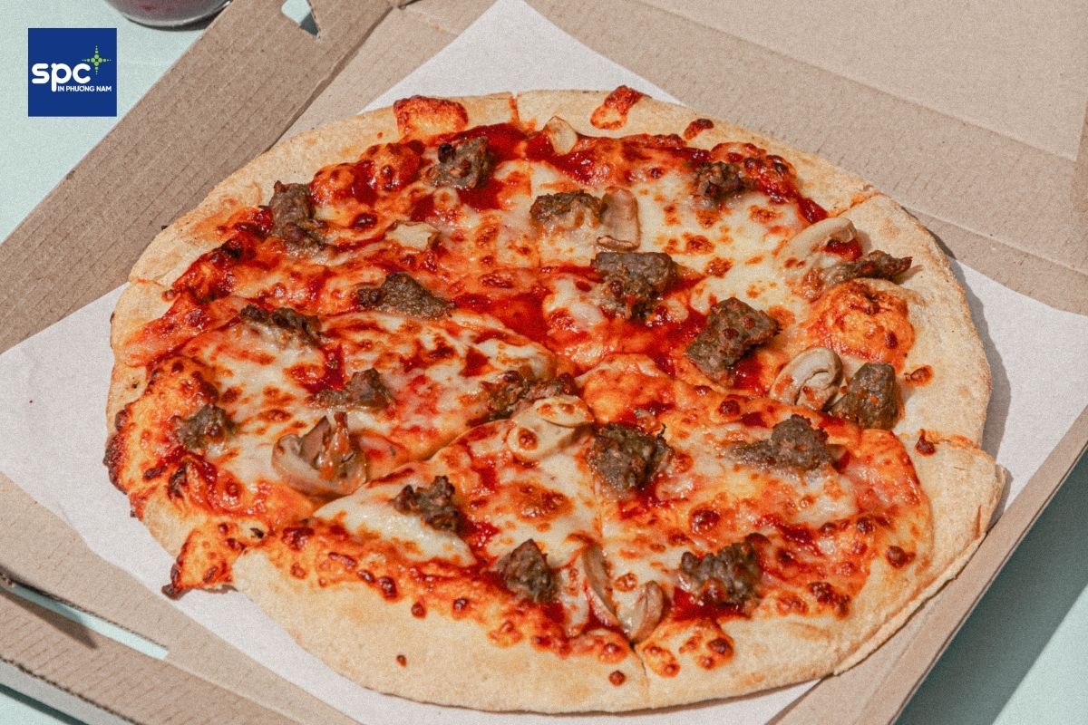 Các loại hộp giấy đựng pizza phổ biến Các loại hộp giấy đựng pizza phổ biến