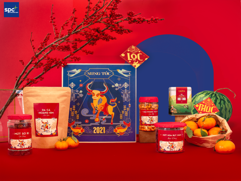 Sự đa dạng về kiểu dáng hộp giấy đựng mứt Tết giúp quý khách có nhiều lựa chọn