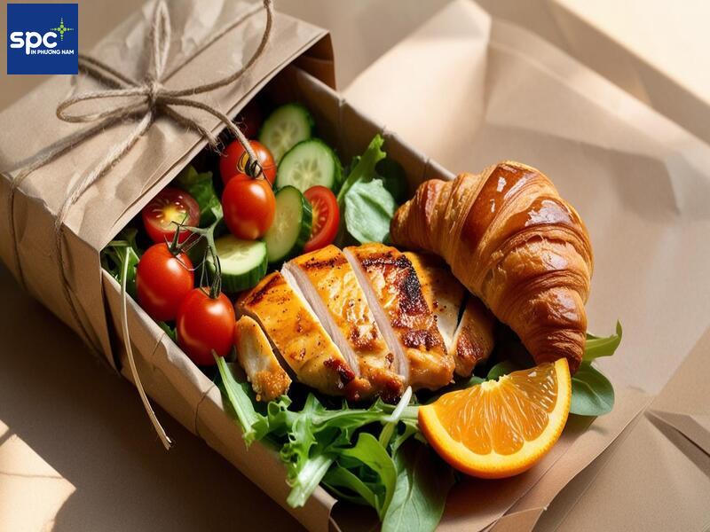 In hộp cơm giấy kraft ở đâu?