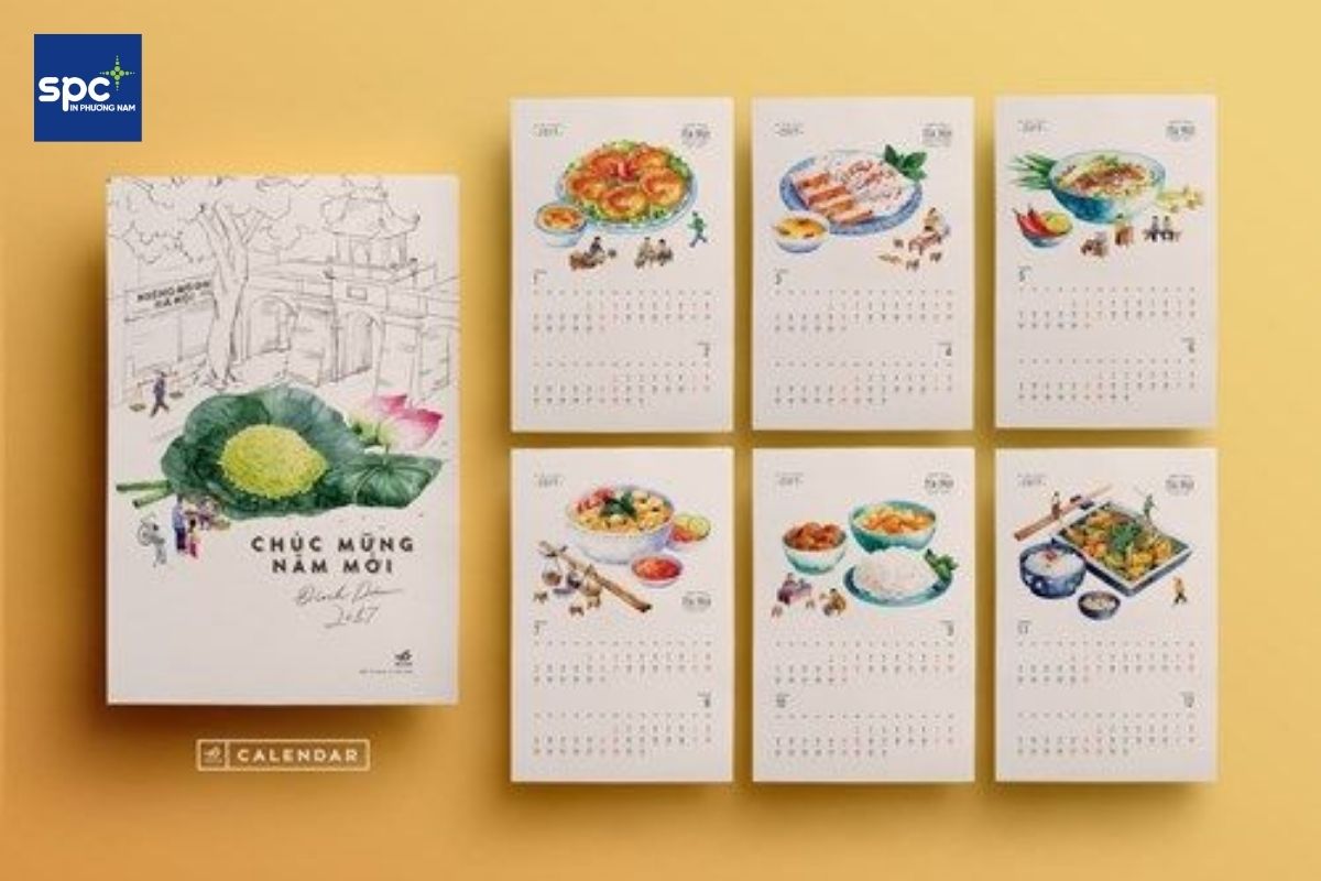 Quy trình đặt quà tặng lịch Tết cao cấp tại In Phương Nam