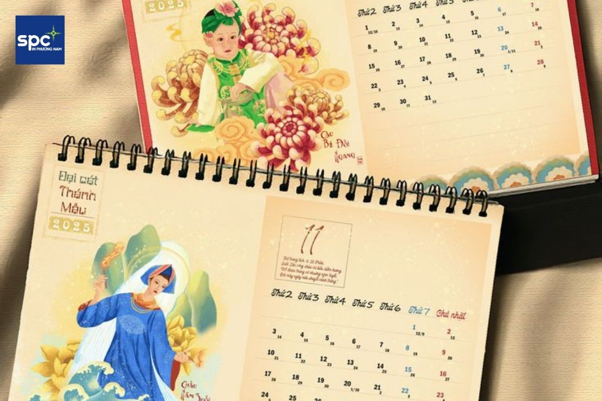 Top 10 mẫu lịch để bàn sáng tạo nhất 2026